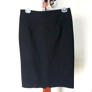 Mossimo Black Pencil Skirt Size 6